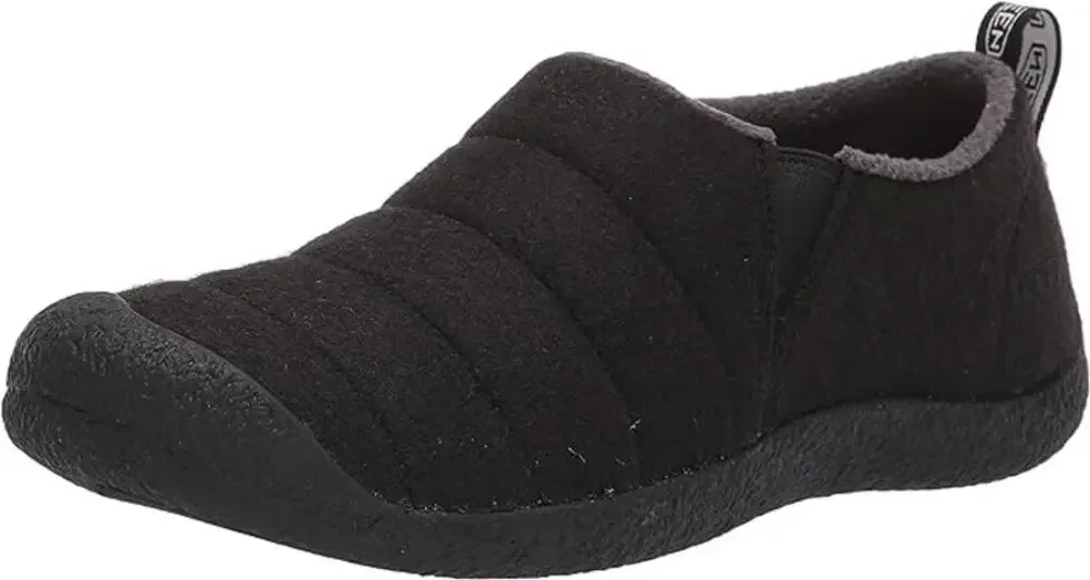 Keen Howser II Slip On Shoes Fleece Outdoor Slipper Shearling Comfort Brown 9